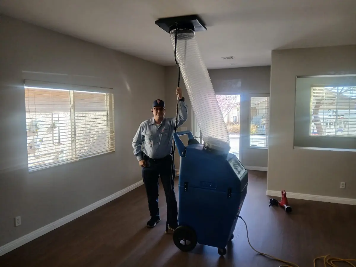 Professional Dryer Vent Cleaning work inside a Sweden home